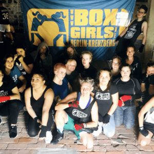 boxing for girls in Berlin boxgirls-box-club-berlin group photo